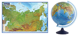 Карты в Московская область школьные глобусы